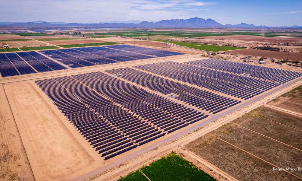 Solar R1 SolarAfrica secures R1.8Bn for the 1GW SunCentral solar project